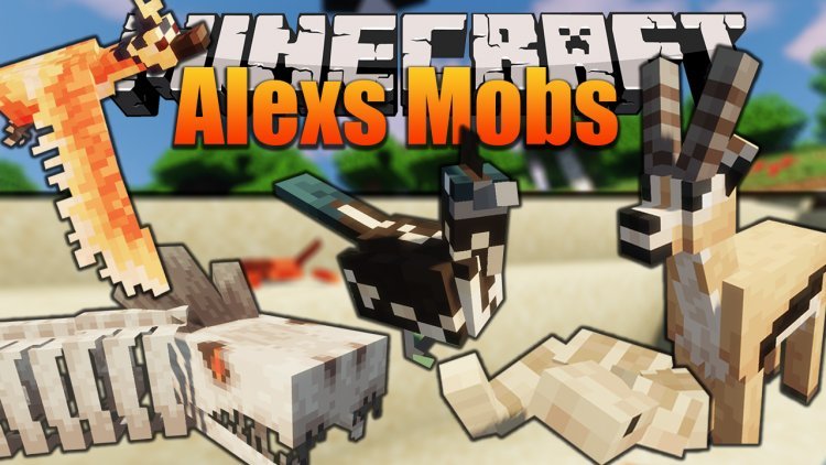 Alexs Mob Mod 1.17 (Animation update)